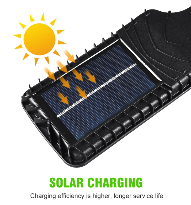 Solar Led Straatverlichting Outdoor Solar Lamp Cob Waterdichte Motion Sensor Beveiliging Verlichting Met Afstandsbediening Voor Huis Tuin Patio Path