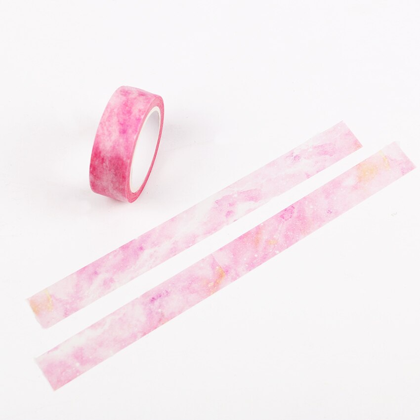 Jeugd Fantastische Droom Aquarel Decoratie Papier Washi Tape Diy Dagboek Planner Plakboek Afplakband 7 Stijlen: 5