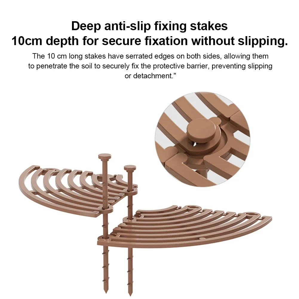19/30/52 cm Blumentopf Schutz Abdeckung Universal- Blumentopf Boden Schutz Mit NäGel Baby-Proofing Garten pflanze Schutz abstoßen Katzen