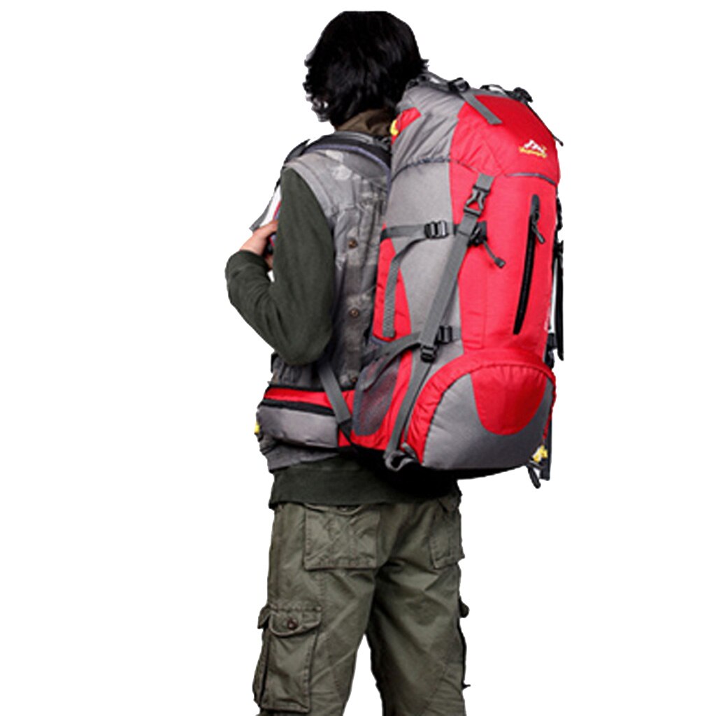 50L Waterproof Internal Frame Backpack Backpacking Climbing Camping Travel Packs Hiking Backpack for Outdoor Sports