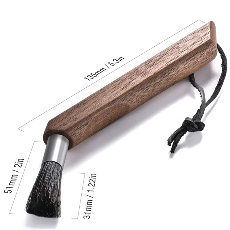 Coffee Grinder Cleaning Brush Espresso Machine Group Head Bristles Brush With Plastic Handle Coffee Machine Cleaning Brush Tool