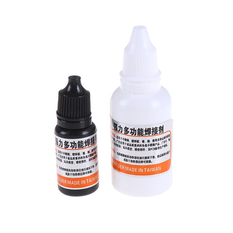 1pc Stainless Steel Flux Soldering Stainless Steel Liquid Solders Water Durable Liquid Solders 15ml 35ml 50ml