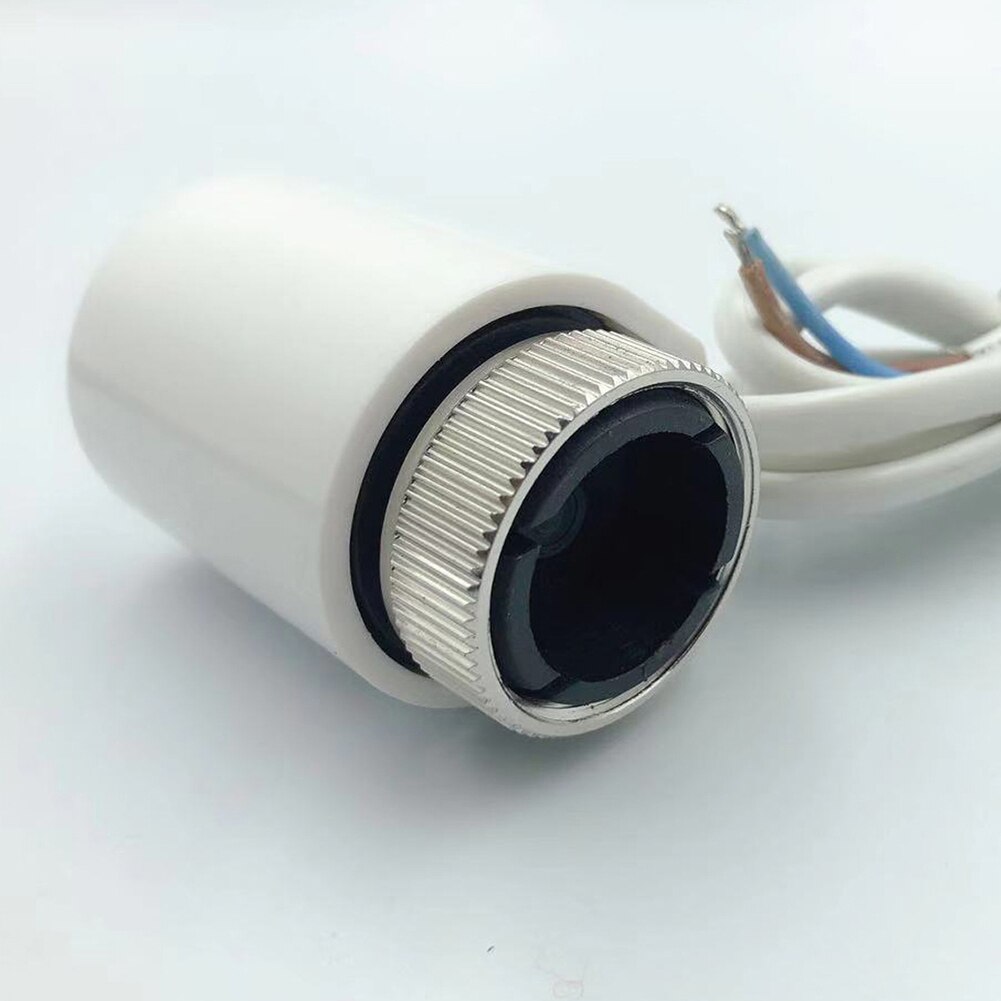 230V 2W PC Home For Underfloor Heating Manifold Normally Open Close Practical Electric Thermal Actuator Replacement Thermostat