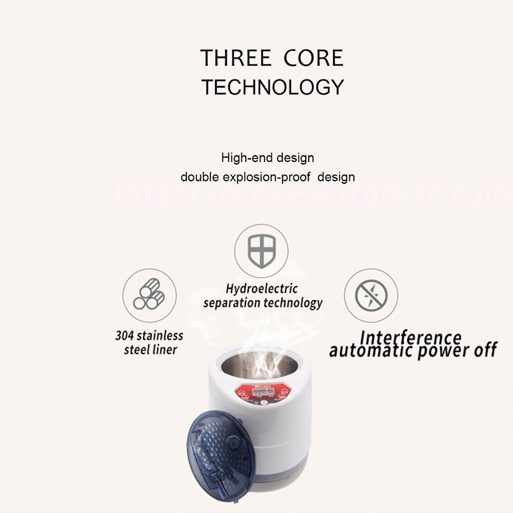 2.0/2.5L Sauna Generator Voor Sauna Spa Tent Lichaam Therapie Begassing Machine Thuis Stoomboot Therapie Geschikt Voor Keuken