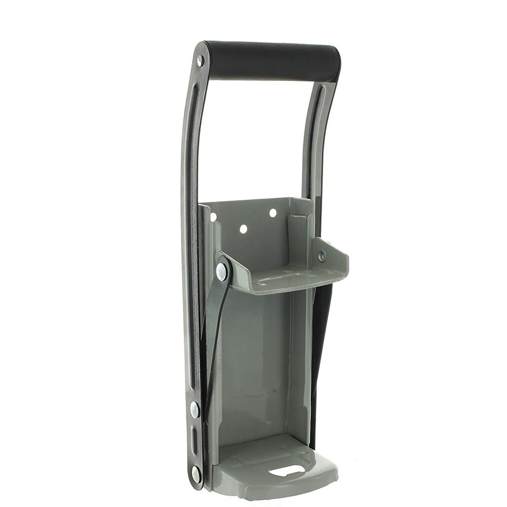 12 Oz Aluminum Can Crusher & Bottle Opener Heavy Duty Metal Wall Mounted Soda Beer Smasher Eco-Friendly Recycling Tool