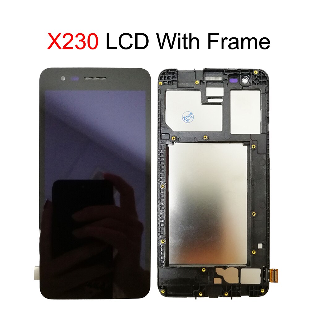 LCD With Frame For LG K7 X230 X230i X230K X230DSF Display Screen Touch Digitizer Assembly For LG K4 M160 M150 Full LCD
