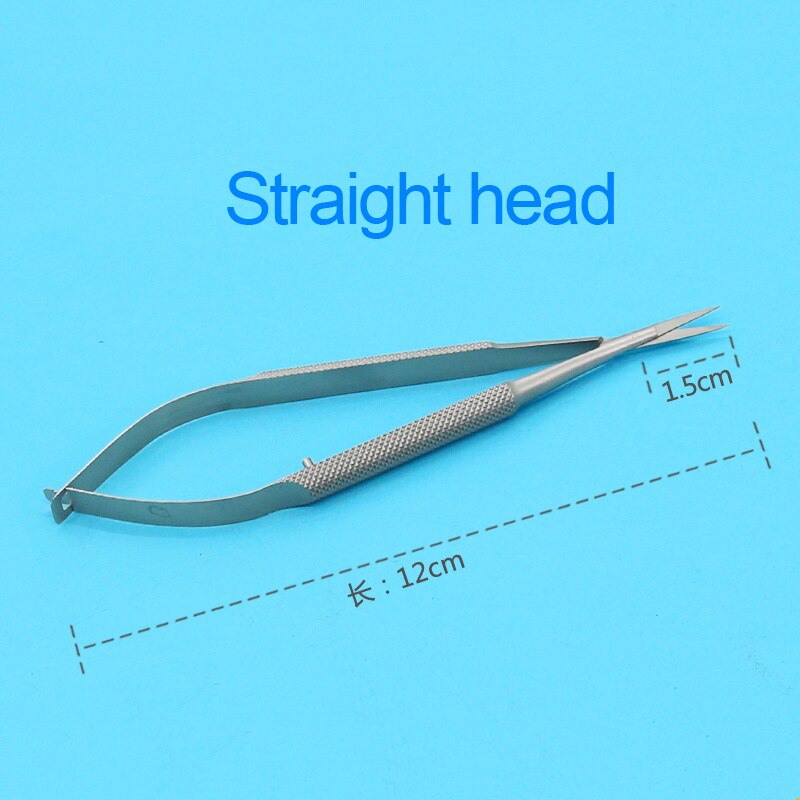 Tijeras de microcórnea para Oftalmologia, tijeras Microquirúrgicas para los ojos, tijeras Express, tijeras de costura, abre el ojo: Silver