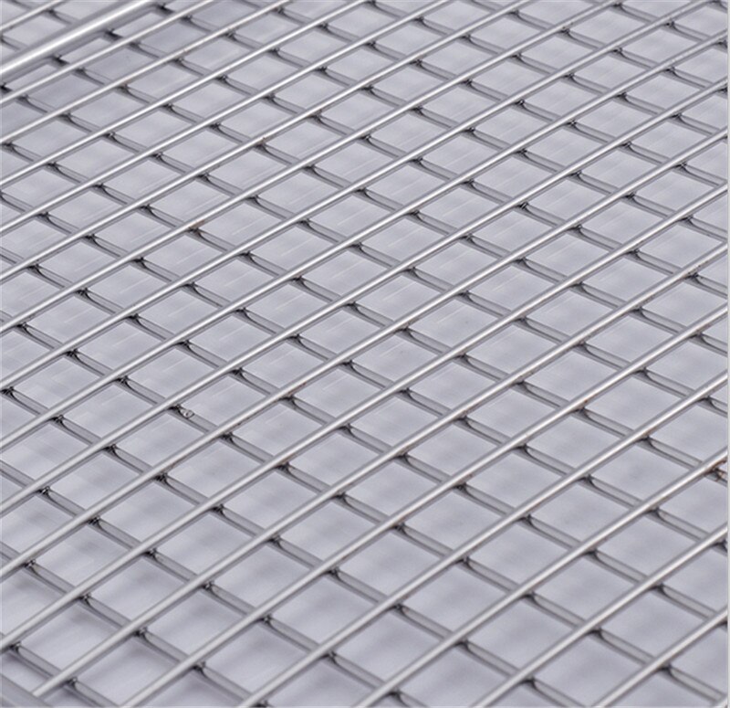 GN pan mesh net BBQ net Stainless steel basin oil rack pot filter rectangular plate box frying basket baking shaker tub strainer