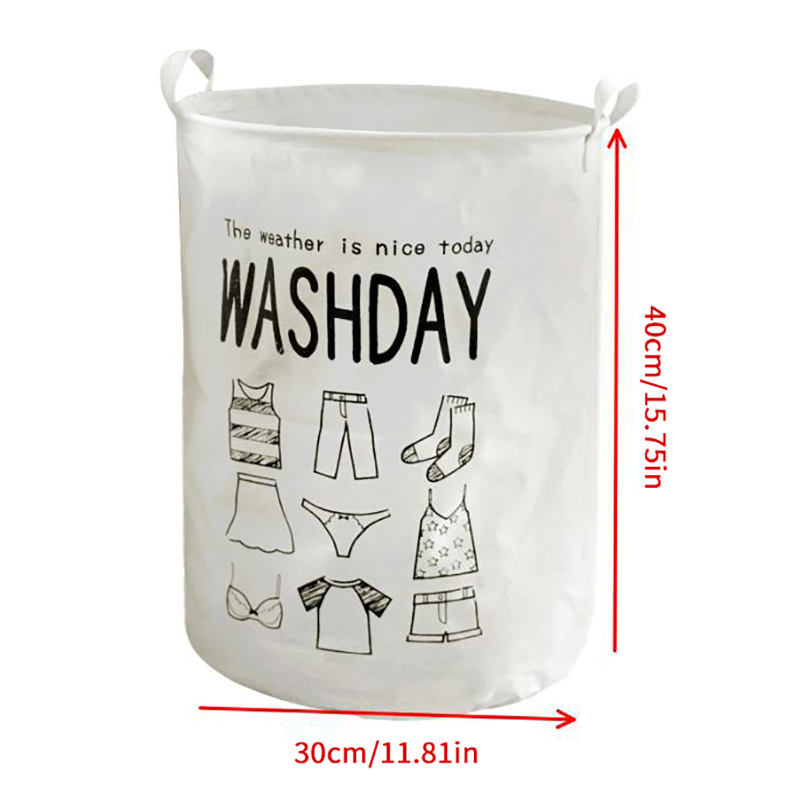 Badezimmer Schmutziger Wäschekorb, zusammenklappbar, Wäschekorb, Tasche, Zuhause, Aufbewahrungstasche, Organizer, Wäschekörbe aus Baumwolle