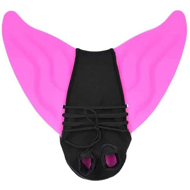 Zwembad Vinnen Voet Vinnen Zwemmen Vinnen Mermaid Tail Duiken Flippers Staart Monolithische Voet Zwemmen Apparatuur Voor Volwassenen/Kinderen: Pink-child