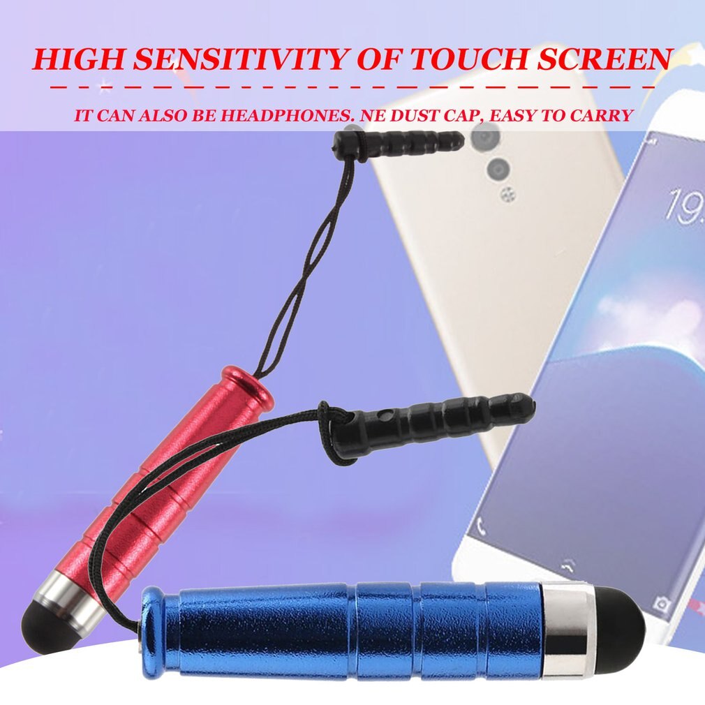 Stift berühren Kuli Kapazitive Touchscreen Stift Schwarzen Stift für Alle für Apfel für Ipad für Iphone Metall Stück Mobilen handys Tablette