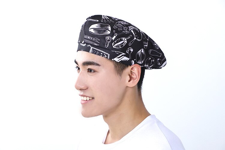 chef Hat hotel uniform chef uniform restaurant Hat cook uniform chef working wear Hat restaurant waiter work cap: 10