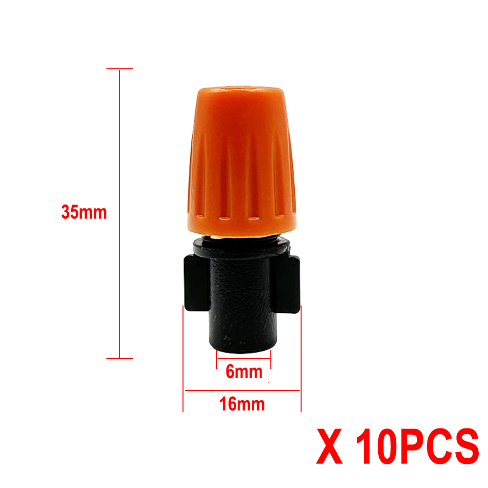 Agricultural Irrigation Micro Nozzle Garden Irrigation Automatic Watering Device Cooling And Dust Removal Irrigation Nozzle: WHITE