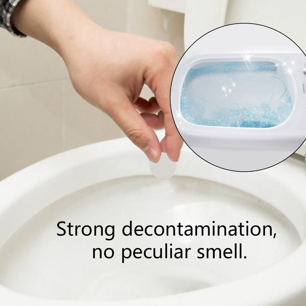 10 pieces of automatic bleach toilet tank cleaner ... – Vicedeal