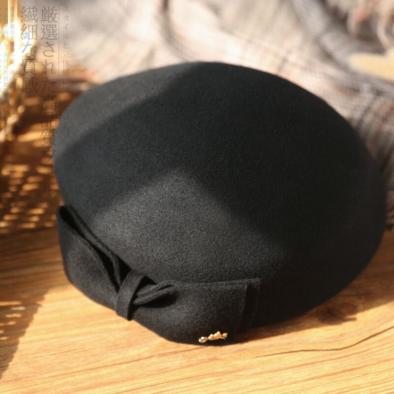 Cappello da hostess cappello da pittore autunno/inverno nuovo signora berretto di lana