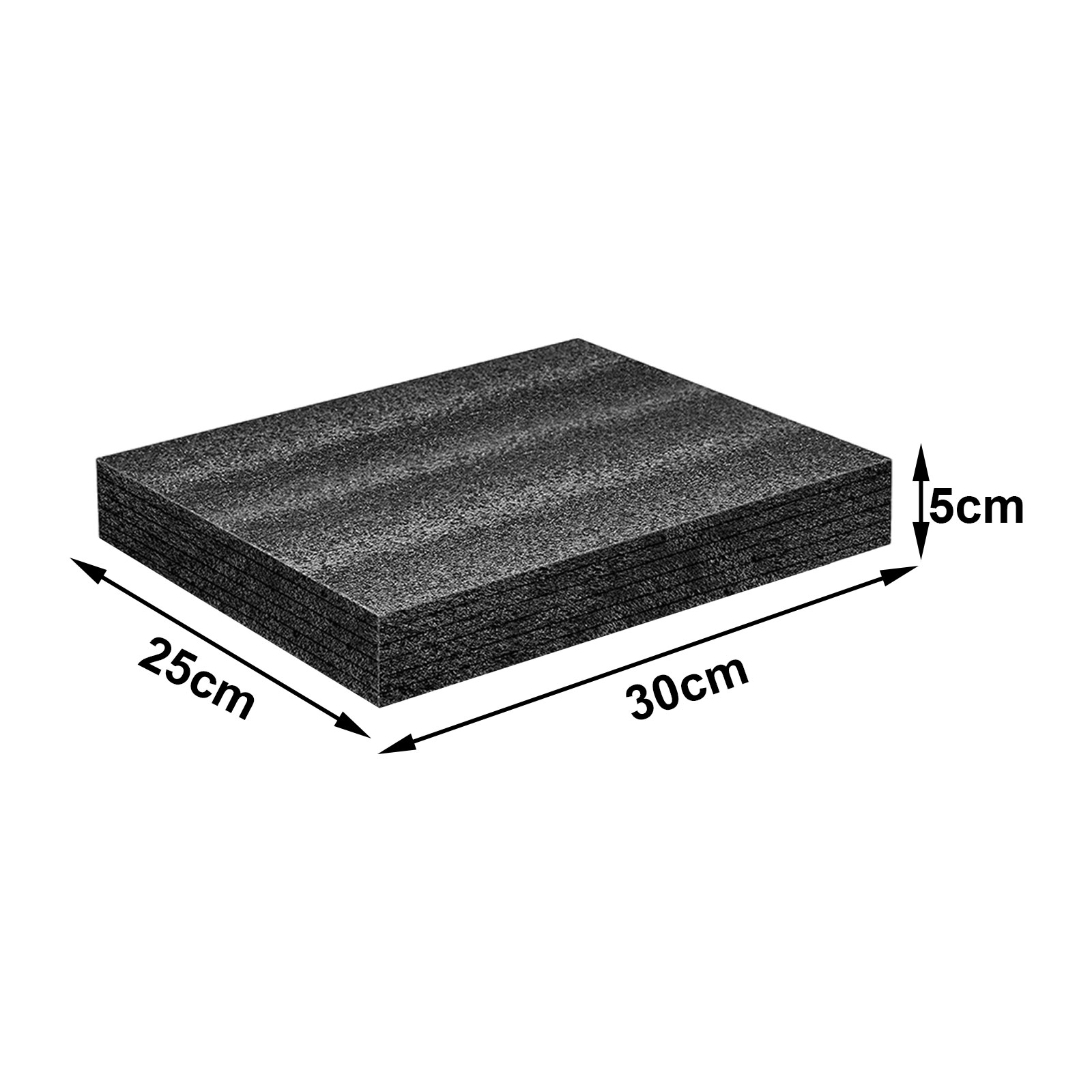 Polyethylene Foam Sheet Cushioning Inserts Protective Foam High Density Tool Box Polyethylene Foam Pad for Packing and Crafts: Silver