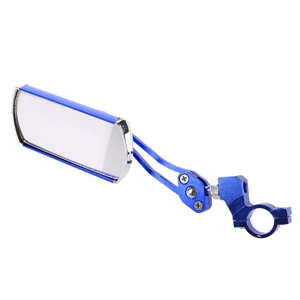 Cycling Bike Bicycle Classic Rear View Mirror Handlebar Flexible Safety Rearview: Navy Blue