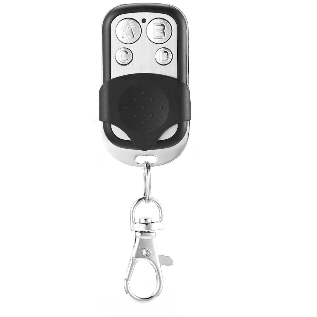 Universal Cloning Key Fob Remote Control With 4 Keys 12V 27A Battery 433mHz RF for Garage Door Gate Car Copy Code Free Shippping