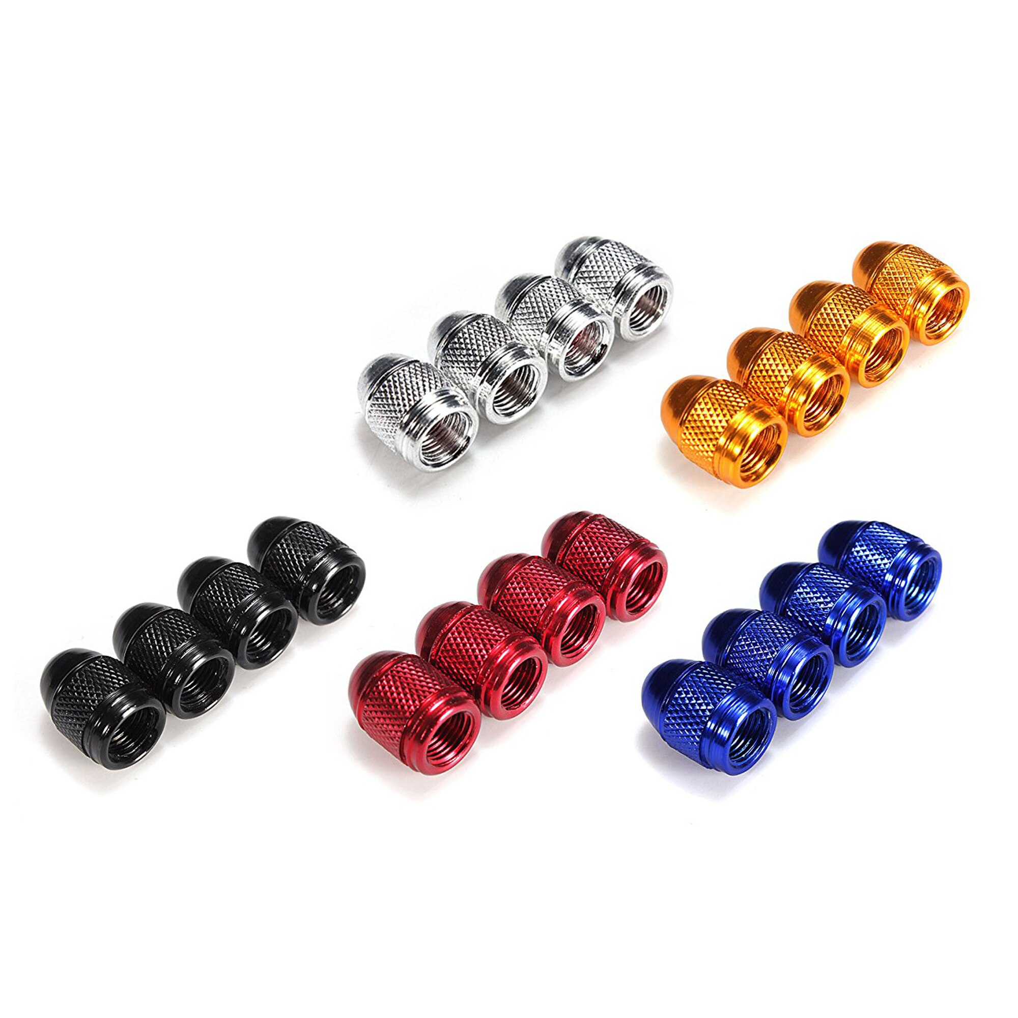 4pc valve cap tire pressure cap wheel cover dust X... Grandado