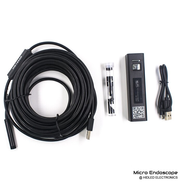 Micro Endoscope d'inspection industrielle Wifi 1200P HD | Micro-Endoscope pour téléphone, Pad et PC