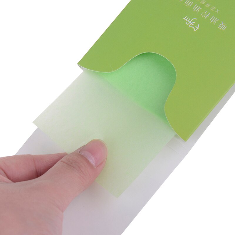 100pc/ poser sommer ansigtsolie blotting ark olieabsorberende papir ansigtsrens olie kontrol krympe porer ansigts renseværktøj