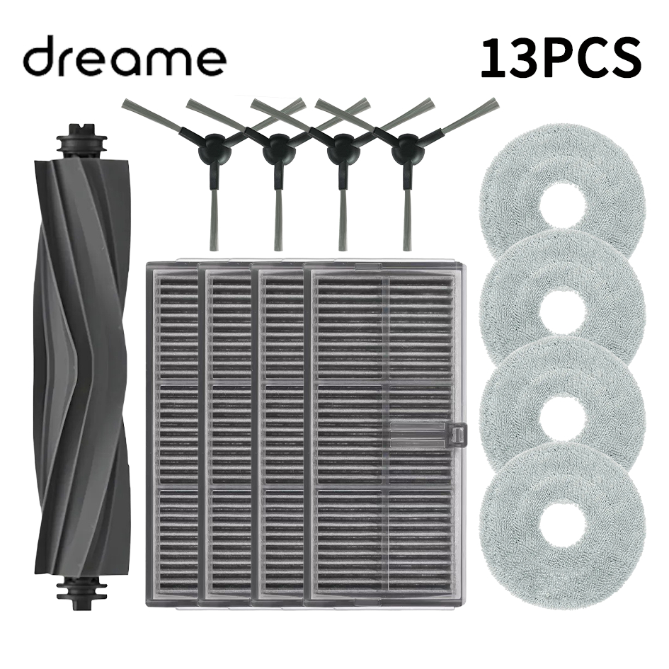 Dreame Mova E30 Ultra / Trouver E30 Ultra Vacuum Cleaner Replacement Accessories Main Side Brush Filter Mop Dust Bag
