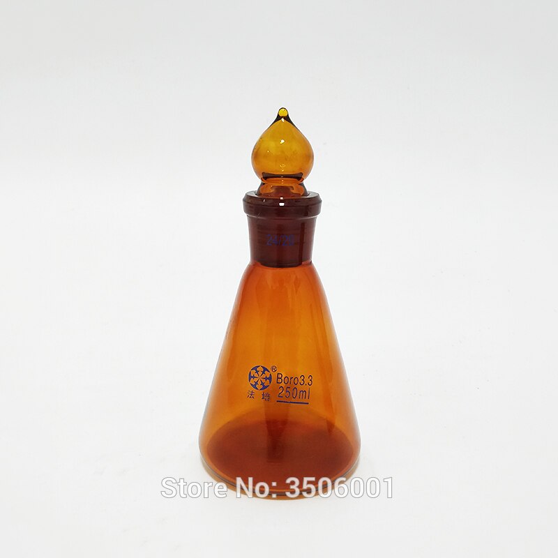 Matraz cónico con deslustrado estándar-En tapón de... – Grandado