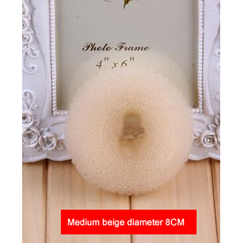 Hair Ring Bun Hair Styling Tool AccessoriesFashion Women Ladies Girls Magic Shaper Donut