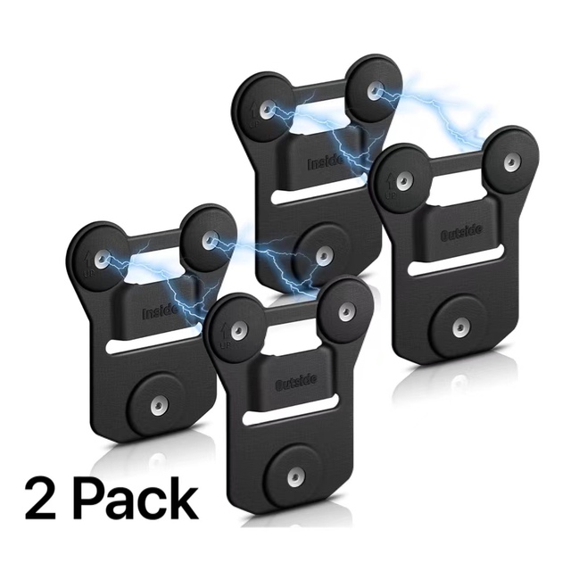 Sharpwitness Universal Magnet Clip, Police Body Camera Magnetic Mount, Compatible with All Brands Bodycam Preventing Bobbling: 2 PACK