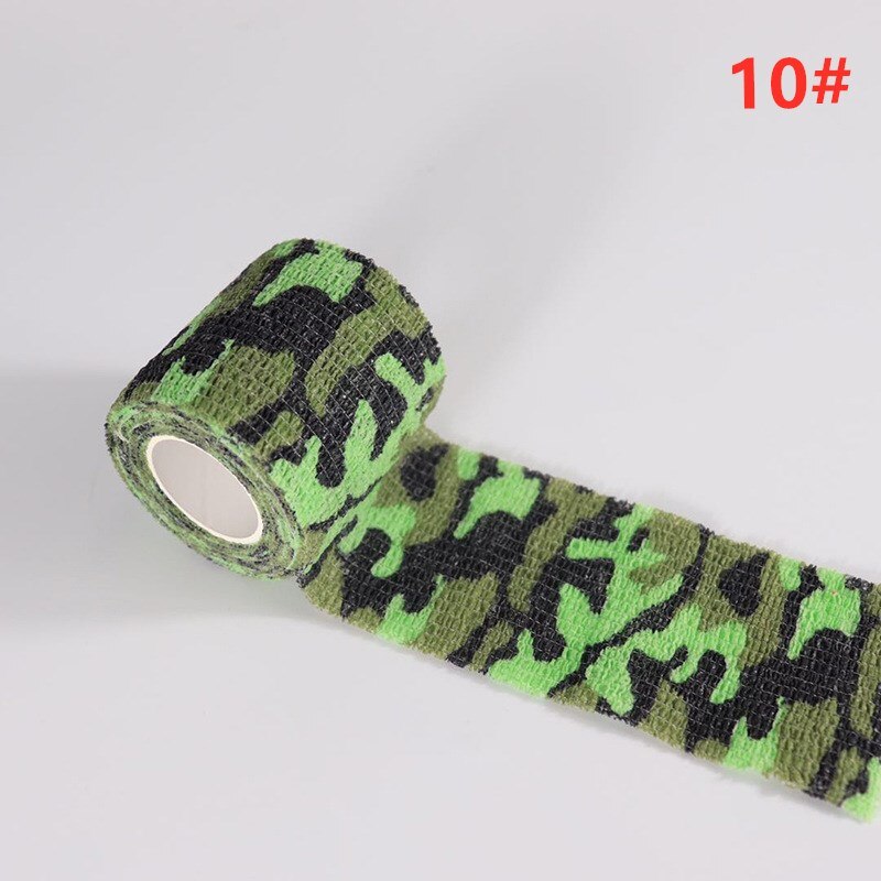 4.5m metsästys naamio elastoplast naamiointi elastinen kääreteippi itseliimautuva urheilusuoja nilkka polvi sormi käsivarsi side  wk09: 10
