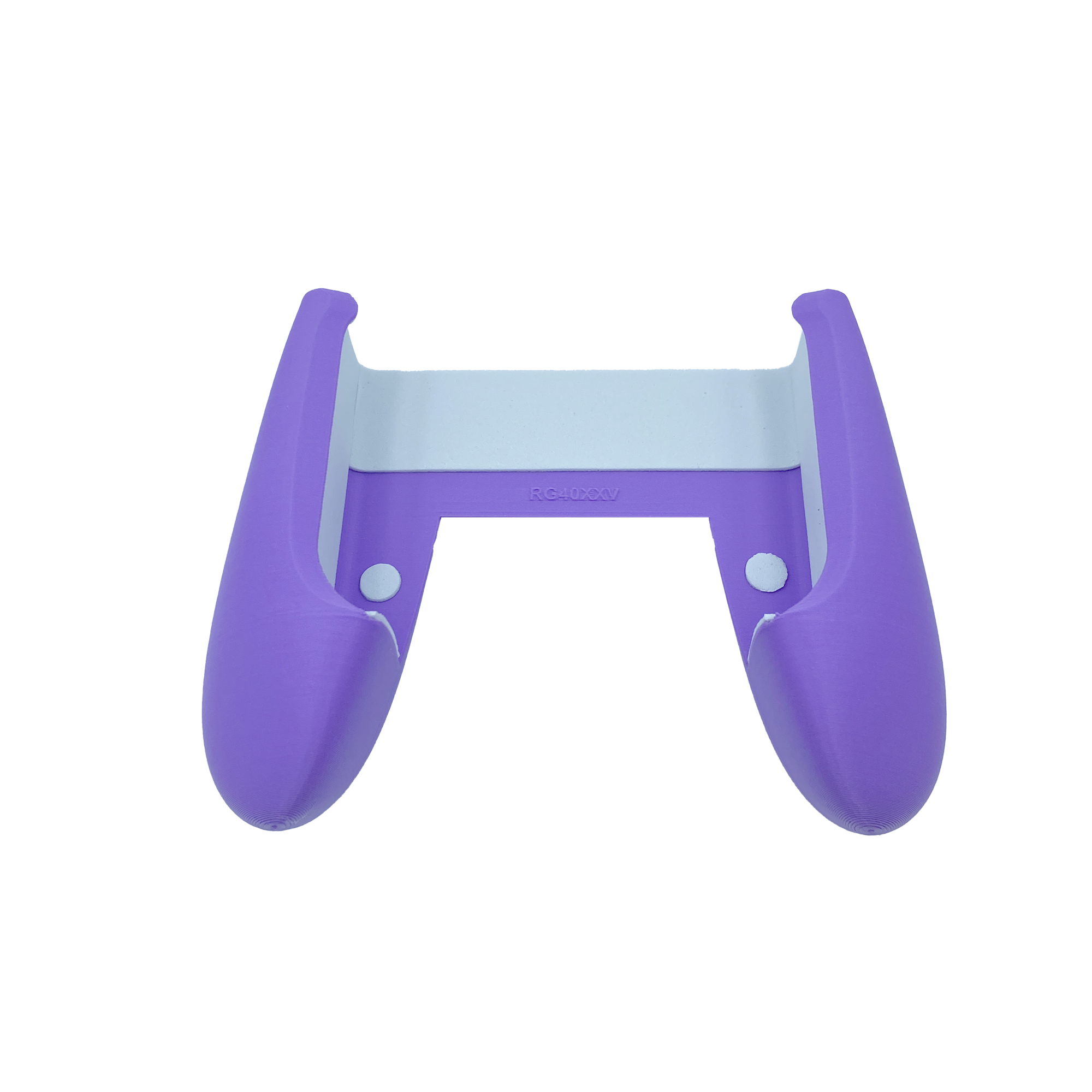 Mango de agarre impreso en 3D para RG40XX V, accesorios de mano cómodos, ergonómico, controlador de bricolaje: violet