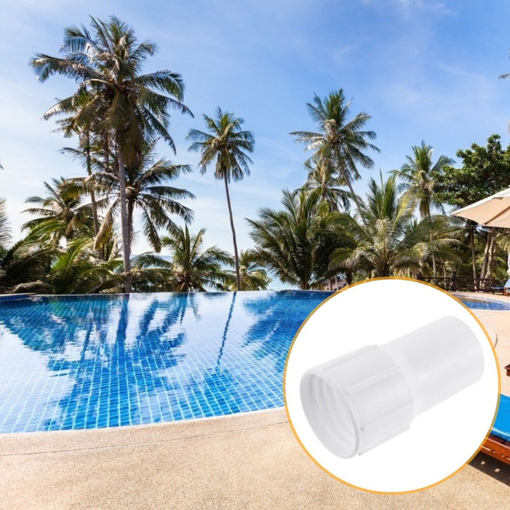 2 Pcs Zwembad Aftappen Slang Manchet Zwembad Schroefdraad Slang End Zwembad Supply