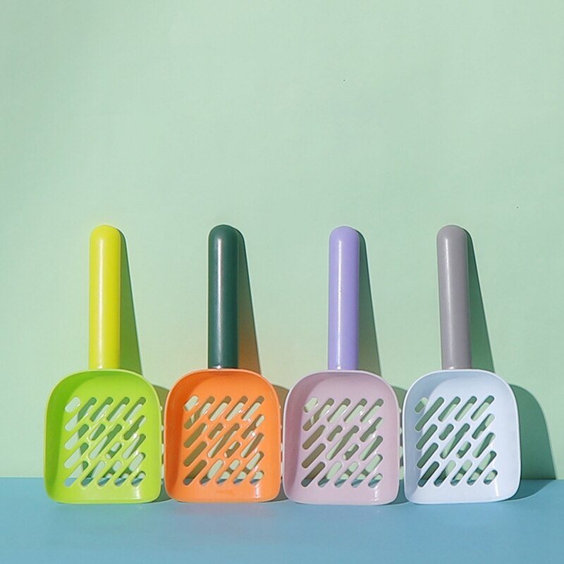 Plastic Pet Litter Scoop Easy to Clean Smooth Hollow Kitten Scooper Dog Cat Shovel Waste Dog Puppy Litter Legendog