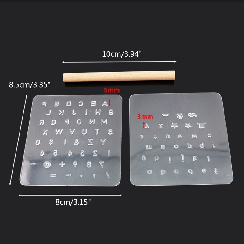 Leather Stamper Punching Tools Set Exquisite Leather Crafts Imprinted Punch Tool N1HF