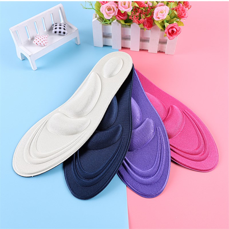 Inlegzolen Stretch Ademend Deodorant Kussen Voor Voeten Man Vrouwen orthopedische Binnenzool Voor Schoenen Zool Spons Hoge hakken Pad Plus size