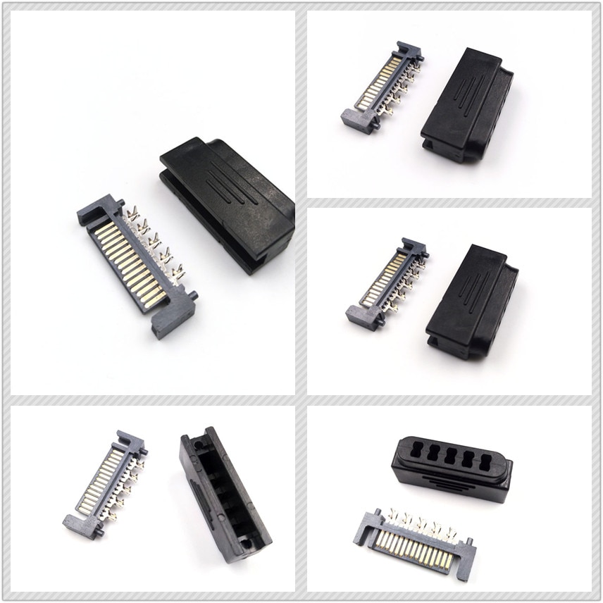 SATA 5Pin PSU Mannelijke Connector