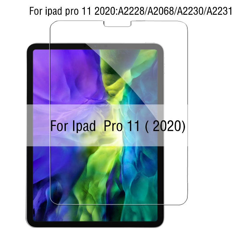 Dla Ipad Mini 6 2021 8.3 9th 9 5 Pro 11 12.9 ochraniacz ekranu ze szkła hartowanego dla Ipad powietrza 4 3 2 2020 10.2 8 8th 6th akcesoria: Pro 11 (2020)