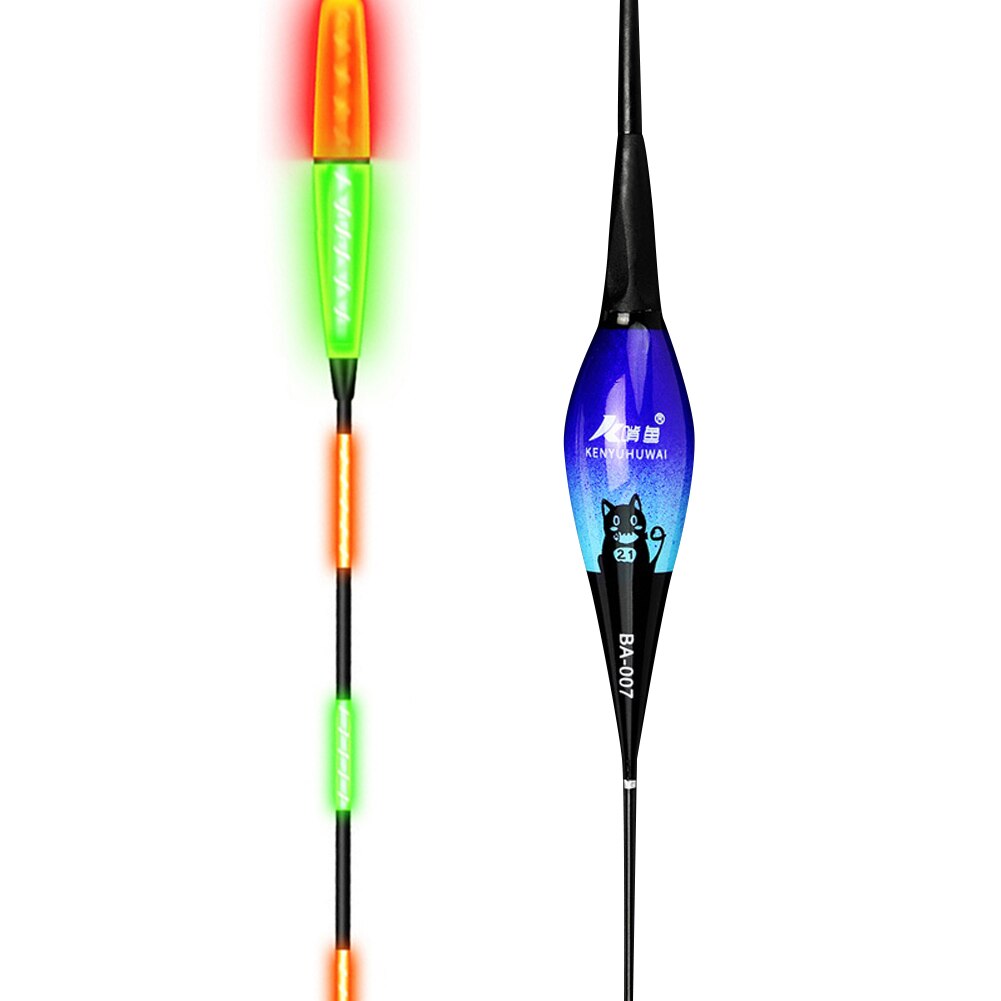 Smart Led Fishing Float Highly Sensitive Fish Bite Remind Buoy Gravity Sensor Glowing Electric Night Fishing Tackle: E