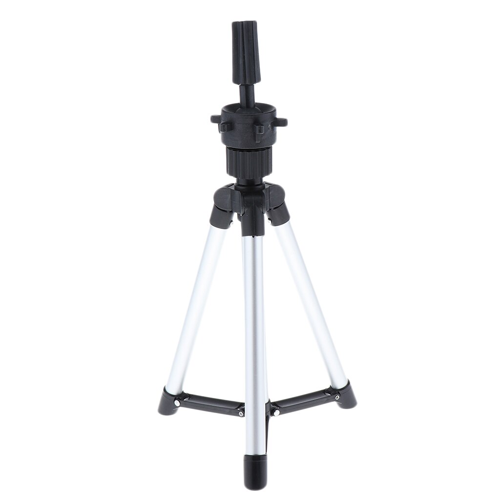 Aluminum Mannequin Tripod Display Stand Makeup Training Holder for Cosmetology Hairdressing