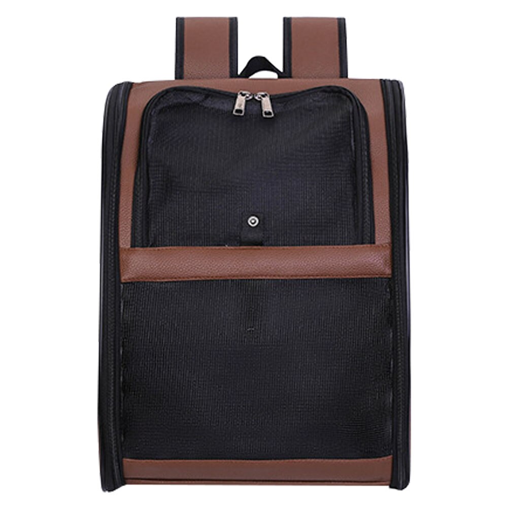 Mochila para mascotas bolsa de viaje jaula accesorios transportador plegable malla grande cremallera Aire Libre pájaro loro transpirable ventilado
