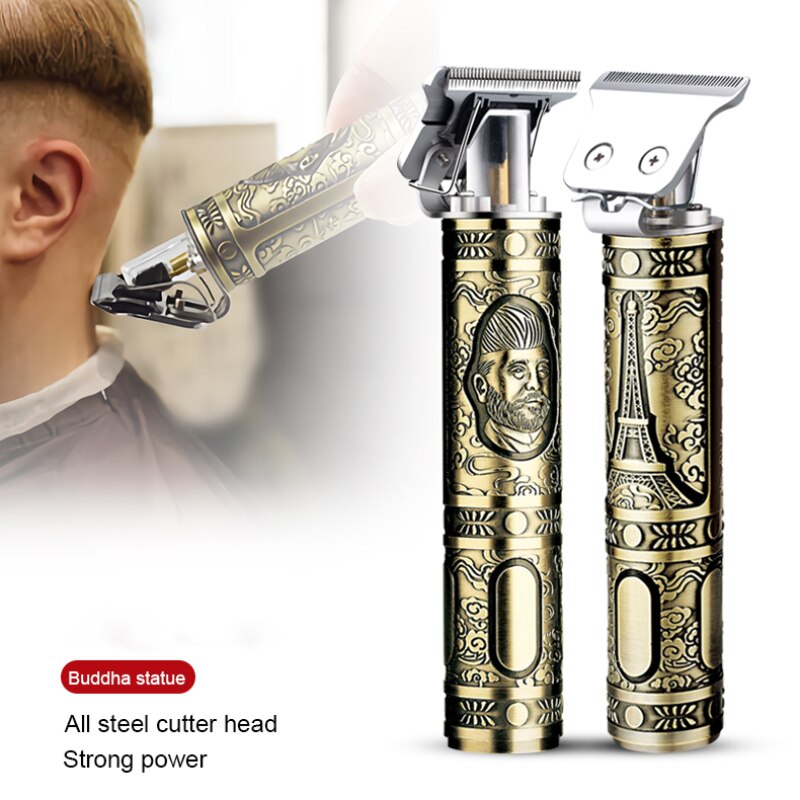 Tondeuse hommes professionnels tondeuse 0mm coupe tête à baldaquin barbe rasage précision finition coupe cheveux Machine adulte enfant