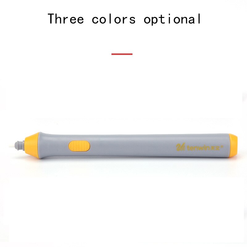 TENWIN elektrische gum top creatieve mode student gum gebruik batterij elektronische gum vergemakkelijken hoge activiteit: gray