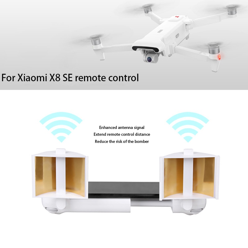 Antenne Signaal Bereik Boostercontroller Signaal Booster Range Extender Parabolische Antenne Voor Fimi X8 Se Afstandsbediening