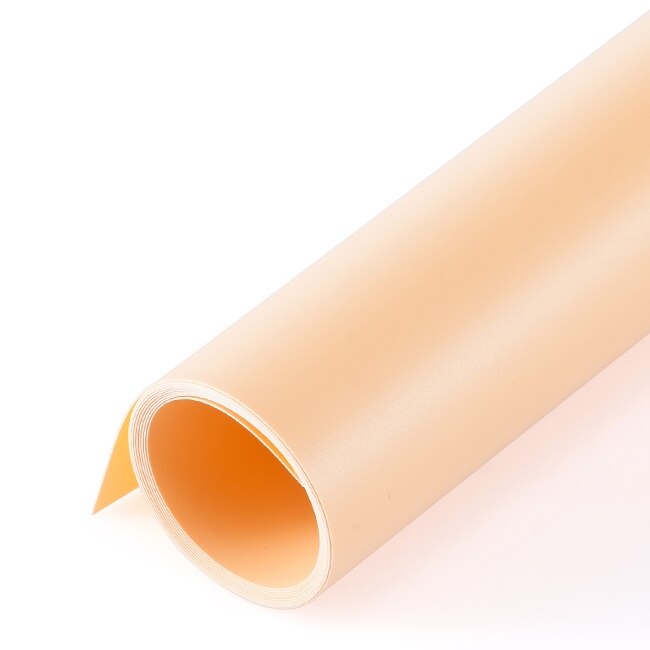 Seamless green Background small size Frosted PVC 40*66.5 cm Waterproof backdrop Cloth for Photo Studio: Peach