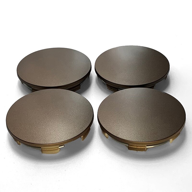 4 Uds bronce 65mm tapa central de rueda de coche para Rays Volk Racing TE37 CE28 RE30 CE28n ZE40 deporte llanta, cubo tapa