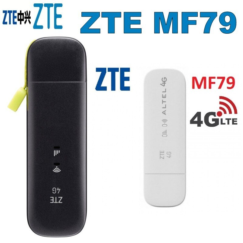 Zte alkuperäinen lukituksen avaus  mf79 modeemi 4g lte usb-tikku mobiili wifi-hotspot 150 mbps dongle