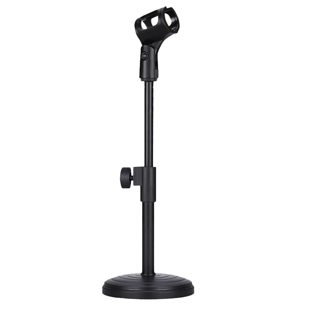 Adjustable Desk Mic Stand Desktop Tabletop Table Top Short Microphone Stand