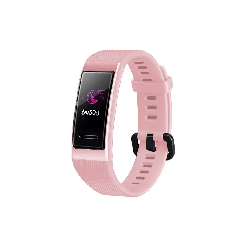 FIFATA Sport Silicone Watch Strap For Huawei Band 3 Pro 4 Pro Bracelet Wrist Strap Replacement Watchband For Huawei 4pro 3pro: Pink