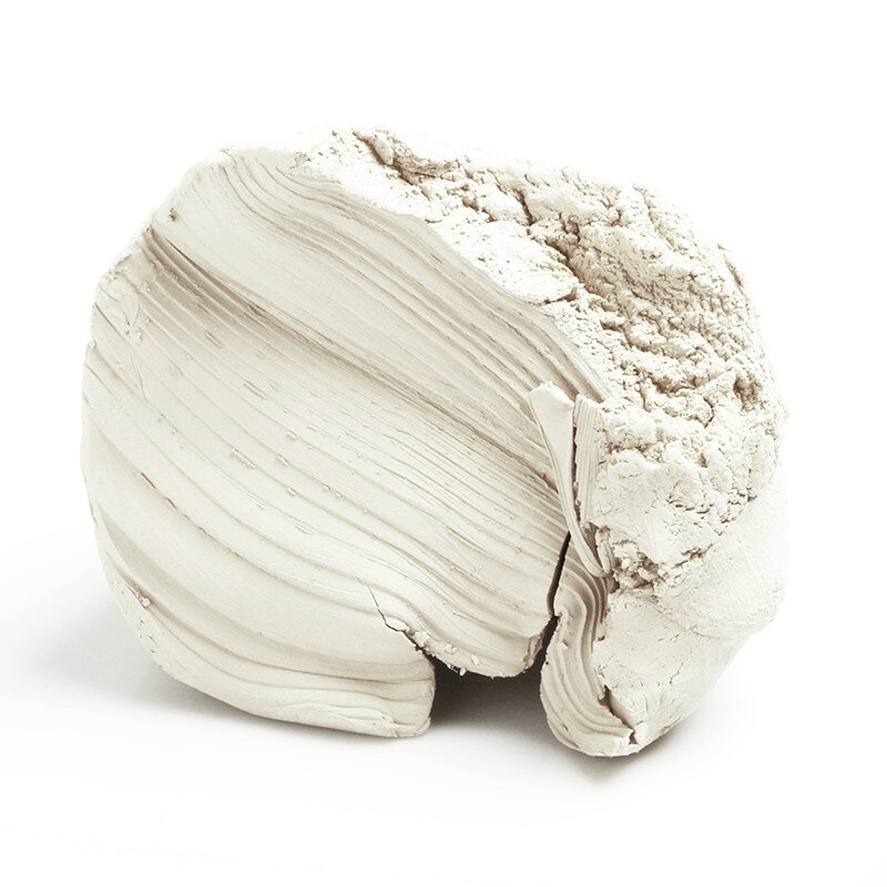 Sculpture en argile douce faite à la main | En céramique, fait à la main, matériaux de bricolage: white 500gx3
