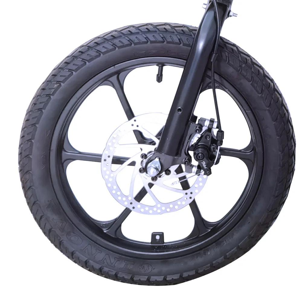 16 inch aluminium lichtmetalen wielnaaf 16 x 1.75 schijfrem voorvelg voor cms bike  f16 f16- plus elektrische fiets, scooter en vouwfiets.